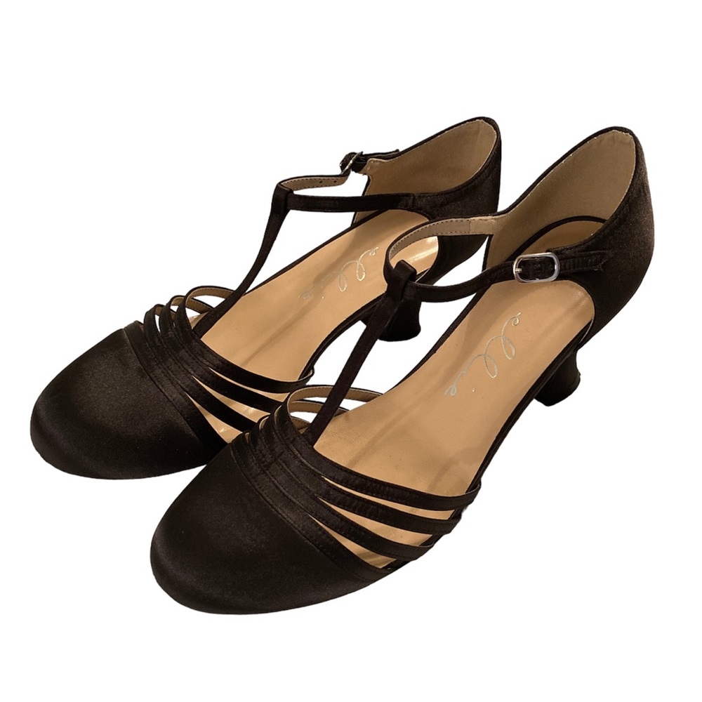 Ellie Satin women’s 254 Lucille pump shoes size 10